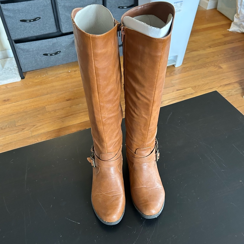 BAMBOO Tan Boots